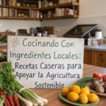 Cocinando con Ingredientes Locales: Recetas Caseras para Apoyar la Agricultura Sostenible