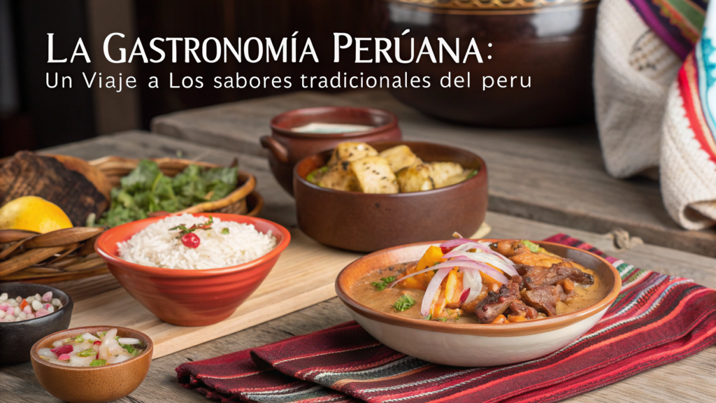 La Gastronomía Peruana: Un Viaje a los Sabores Tradicionales del Perú